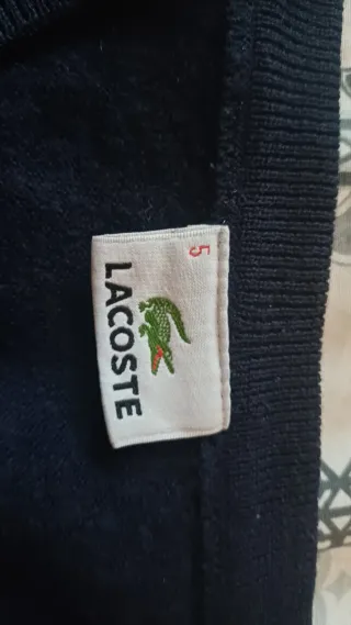 Jersey Lacoste Azul Talla 5 (L)