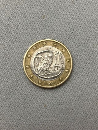 Moneda 1 Euro Grecia Búho