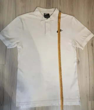 Polo Nike Blanco Talla S