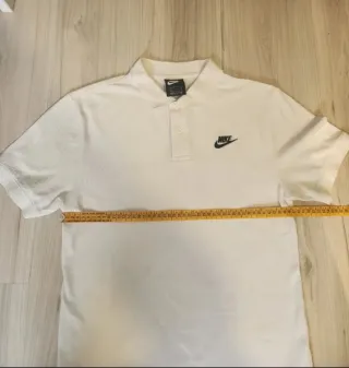 Polo Nike Blanco Talla S