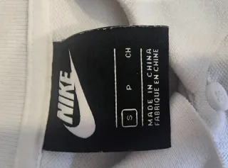 Polo Nike Blanco Talla S