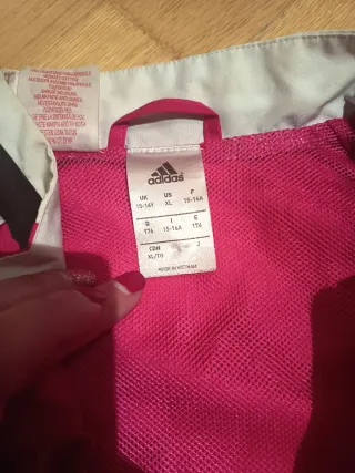 Chándal Adidas Real Madrid Rosa y Negro