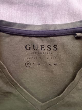 Camiseta Guess Verde Talla M