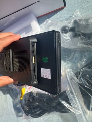 Pantalla Portátil Coche CarPlay Android Auto Cámar