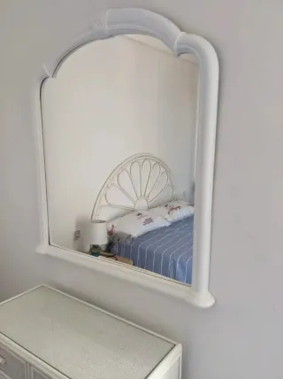 Espejo de Pared Blanco