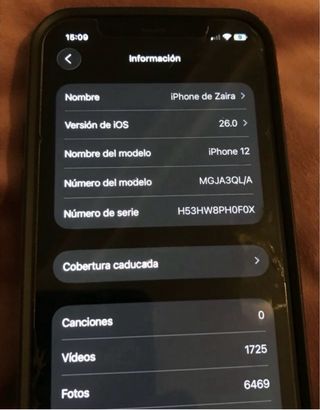 iPhone 12 Negro 128GB
