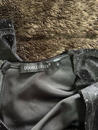 Vestido fiesta lentejuelas negro