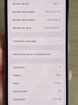iPhone 13 Pro 256GB Azul con fundas 2 nuevas!!