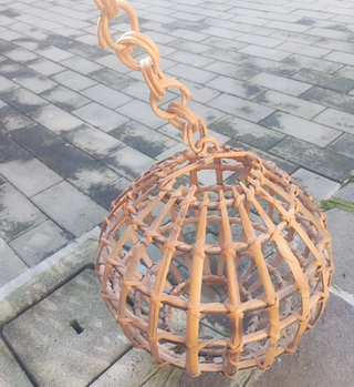 Copri lampadina in bambù