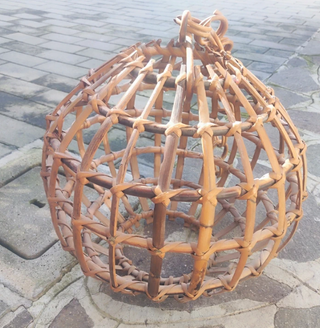 Copri lampadina in bambù