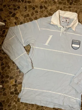 Polo ABK manga larga Argentina All Blacks
