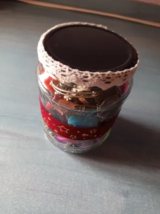 Tarro de joyas sorpresas