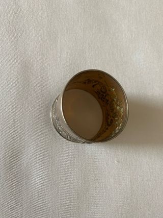 Argola Prata Portuguesa Antiga