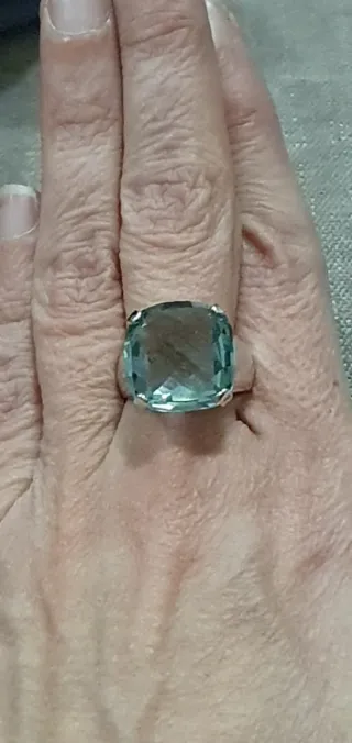 Anillo swarovski cóctel talla 55