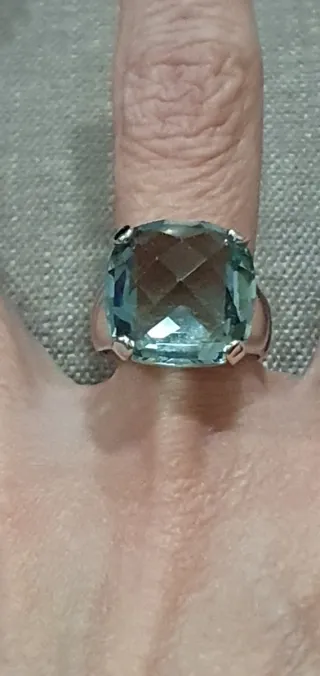 Anillo swarovski cóctel talla 55