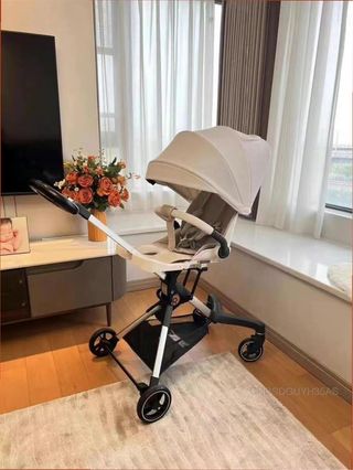 Carrito de bebé seguro y cómodo