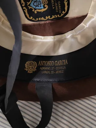 Sombrero Antonio García sin estrenar