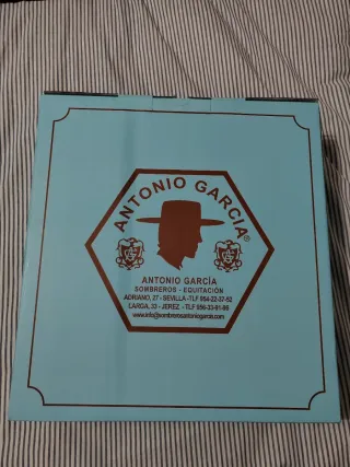 Sombrero Antonio García sin estrenar