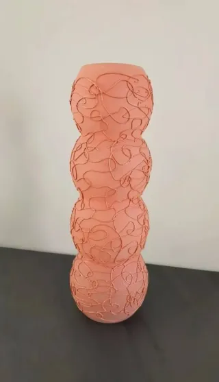 Vaso decorativo filato cm 40x14