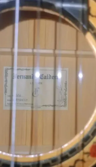 Guitarra flamenca Luthier