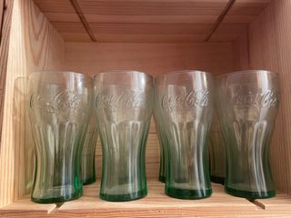 10 Vasos Coca Cola Verdes