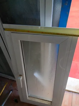 2 Ventanas y 1 Puerta Aluminio Cristal