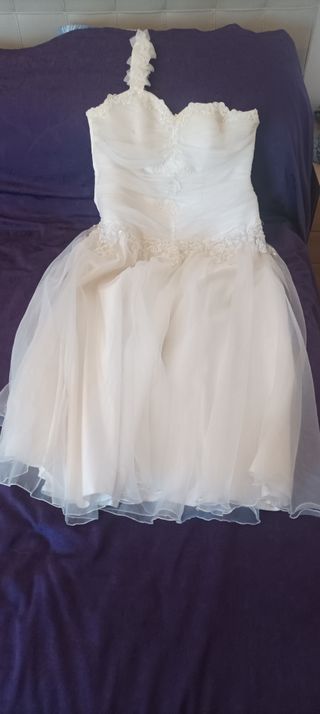 Abito da sposa colore avorio