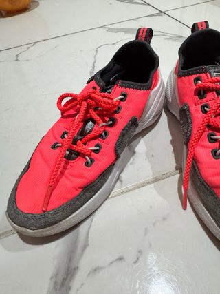 Zapatillas Lacoste Talla 37 Rosa/Gris