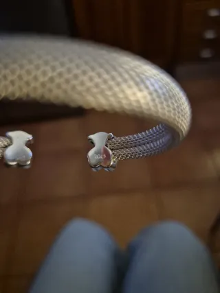 Pulsera Tous Oso Plata