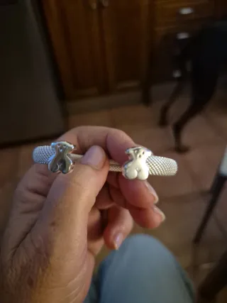 Pulsera Tous Oso Plata