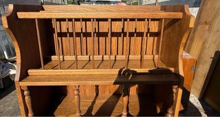 Mueble cocina vajilla madera