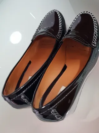 Mocasines negros Geox T 38