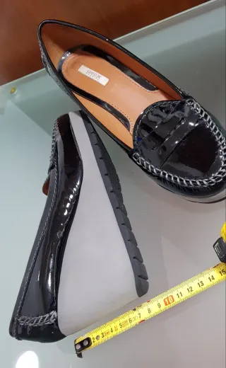 Mocasines negros Geox T 38