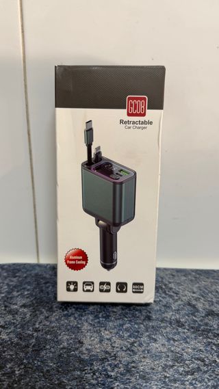 Cargador Coche Rápido GC08 65W