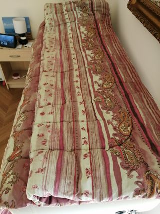 Trapunta invernale letto singolo double face