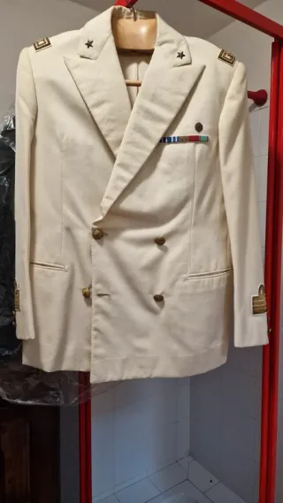 Uniforme bianca da gala da Colonnello Anni '60
