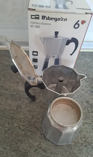 Cafetera Orbegozo KF 600 Aluminio