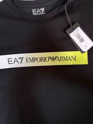 Conjunto EA7 Emporio Armani Negro