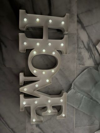 Letras Decorativas HOME de zara home
