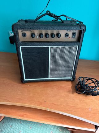 Amplificador Washburn Negro/Marrón