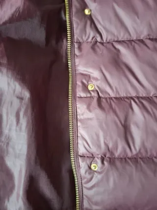 Abrigo plumífero mujer talla L