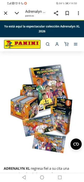 Cromos Adrenalyn XL La Liga 25-26