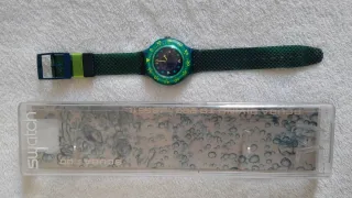 Swatch Scuba 200 Blue Moon SDN100 1991