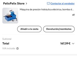 Bomba presion eléctrica con manómetro