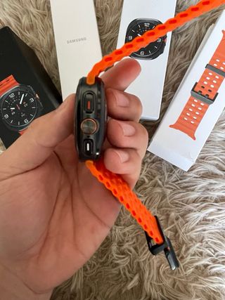Samsung Galaxy Watch Ultra Gris/Naranja