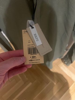 Camisa Scalpers Verde Talla M