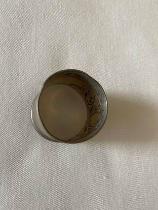 Argola Prata Portuguesa Guardanapo