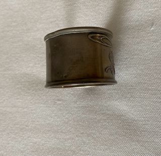 Argola Prata Portuguesa Guardanapo