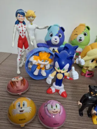 Giocattoli diverse collezioni Kinder, McDonalds