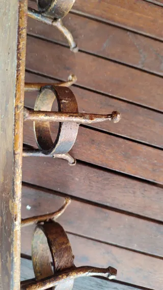 Candelabro Portavelas Antiguo